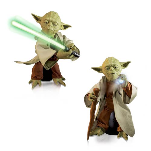 Star Wars Legendary Jedi Master Yoda Interactive Jedi Trainer